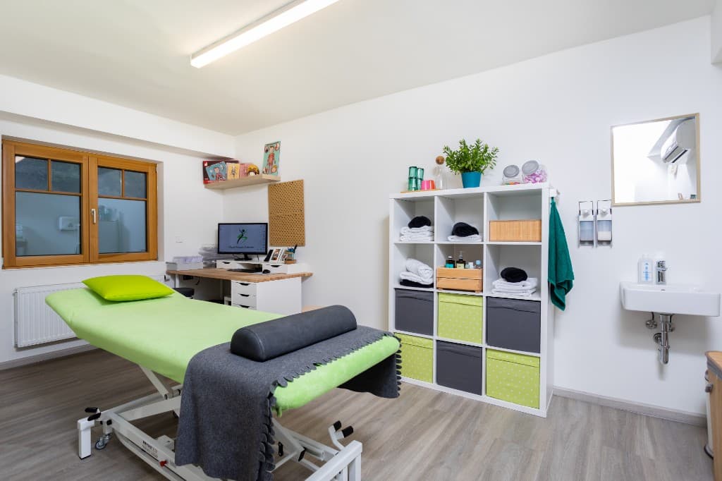 Behandlungsraum Physiotherapie Schneider